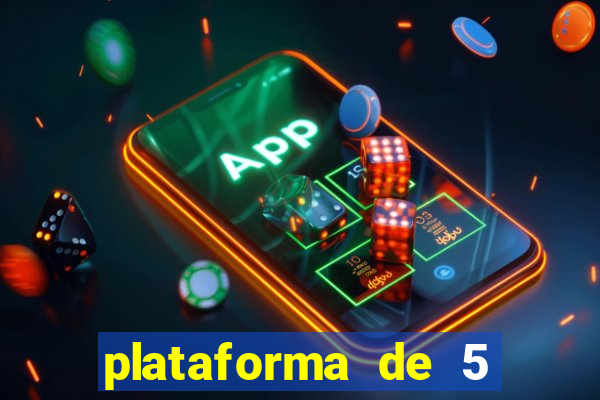 plataforma de 5 reais jogo do tigre